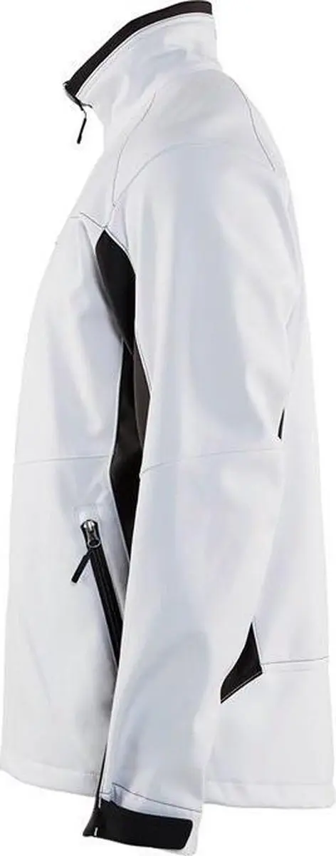 Blåkläder 4950 Softshell Jack - L - Wit/Donkergrijs