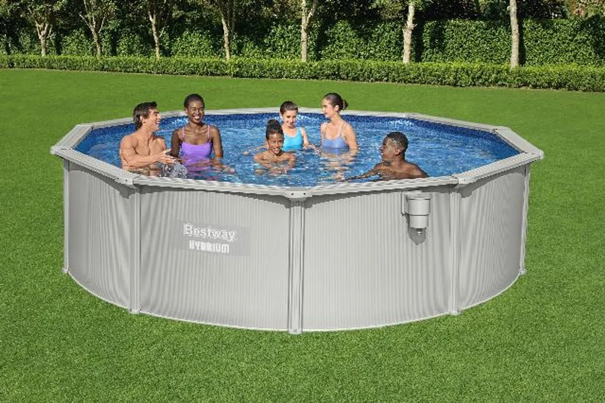 Bestway Hydrium Zwembadset 460x120cm - 17.430L - Wit - afbeelding 6 van 6
