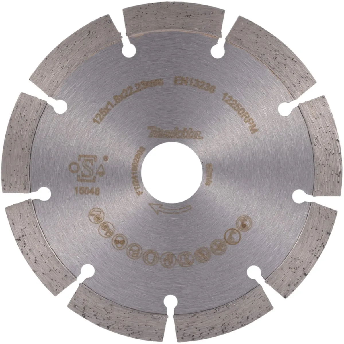 Makita D-80086 Diamantschijf 125mm - Beton