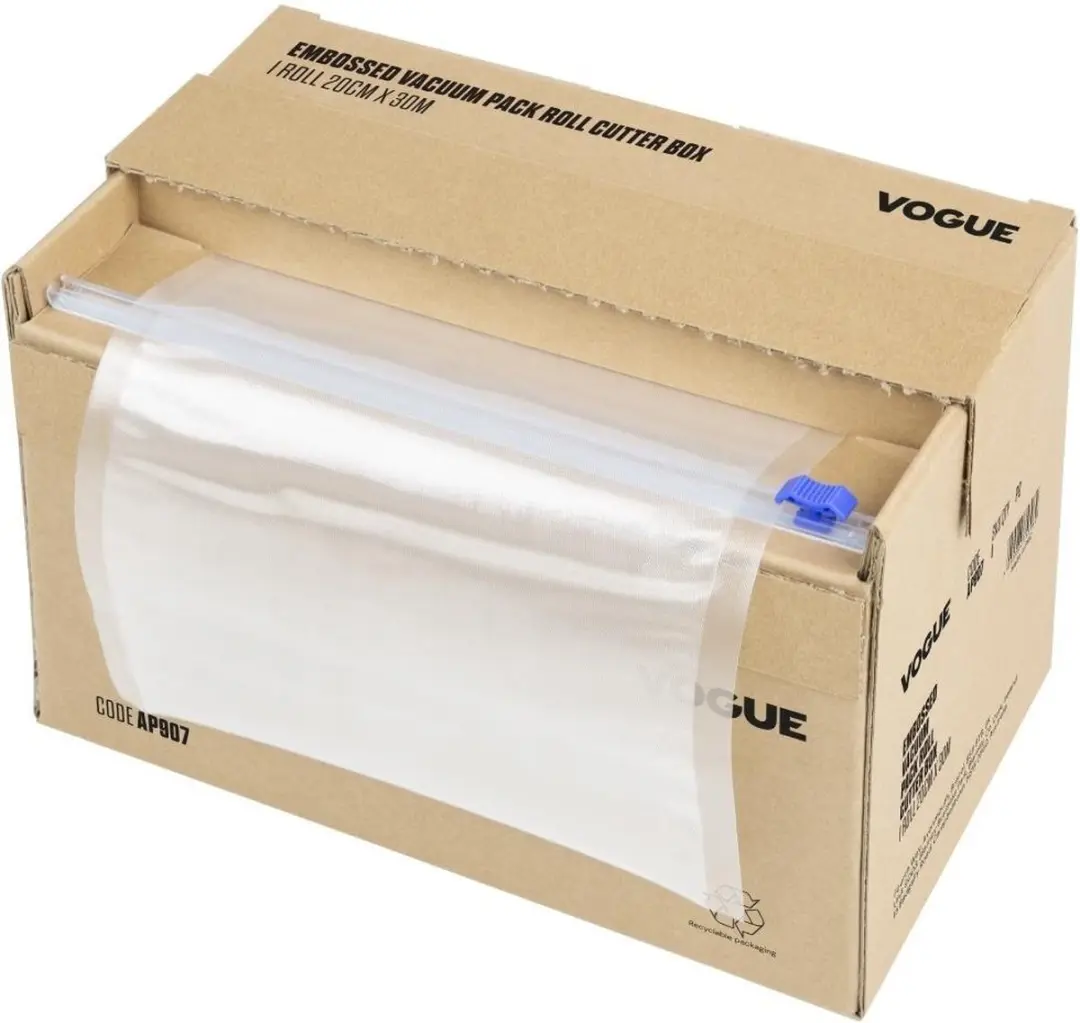 Vogue Vacuümverpakkingsrol AP907 200mm - met Snijbox
