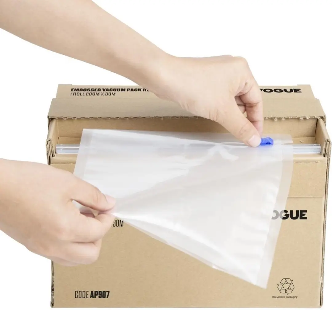 Vogue Vacuümverpakkingsrol AP907 200mm - met Snijbox