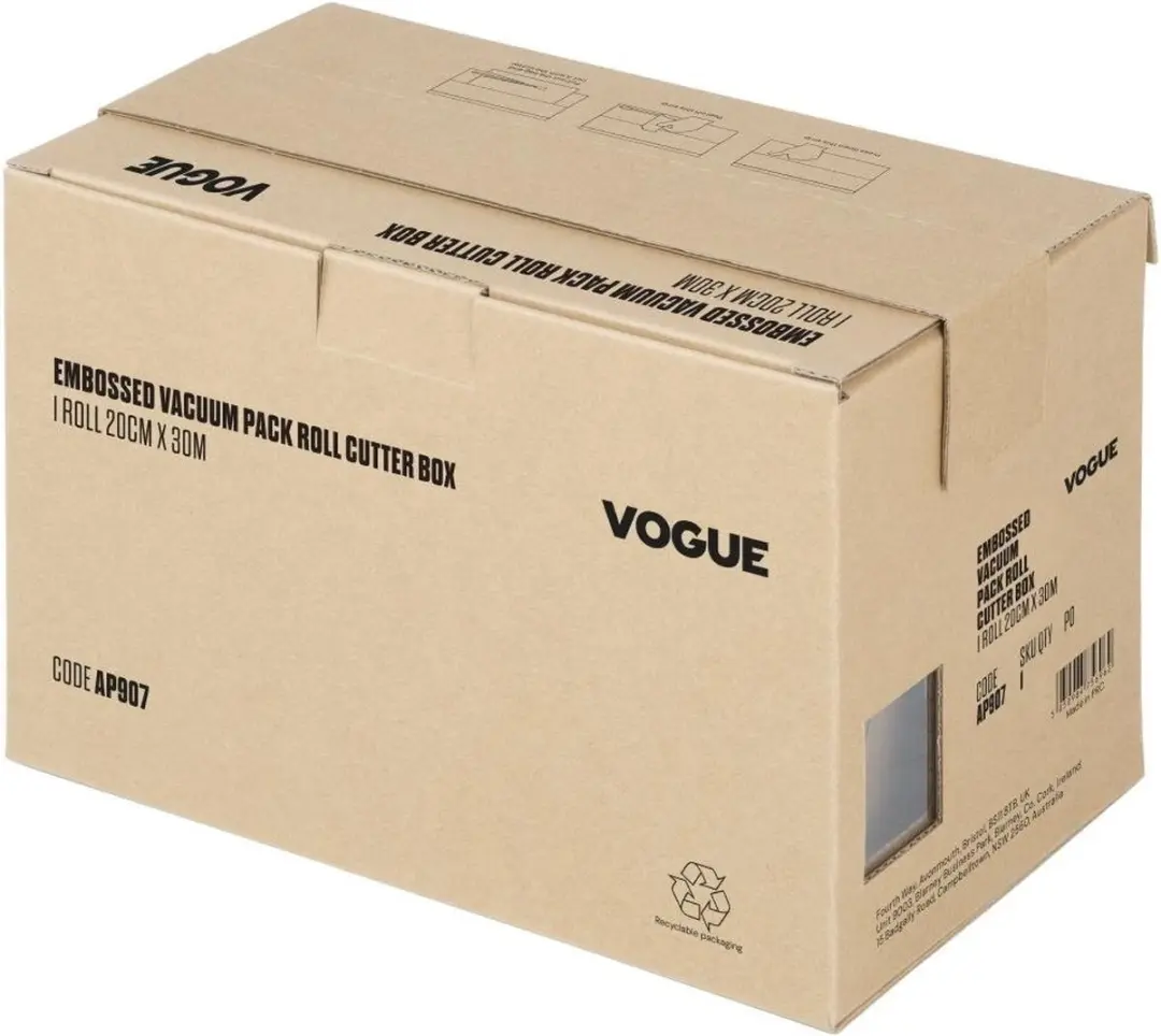 Vogue Vacuümverpakkingsrol AP907 200mm - met Snijbox