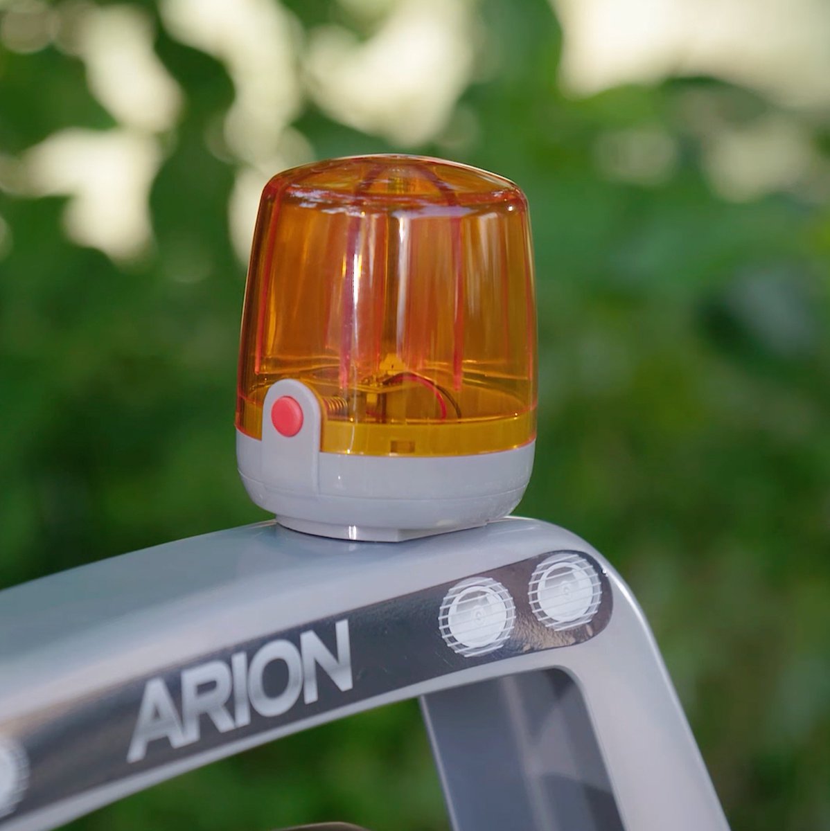 Rolly Toys Tractor Zwaailicht Oranje