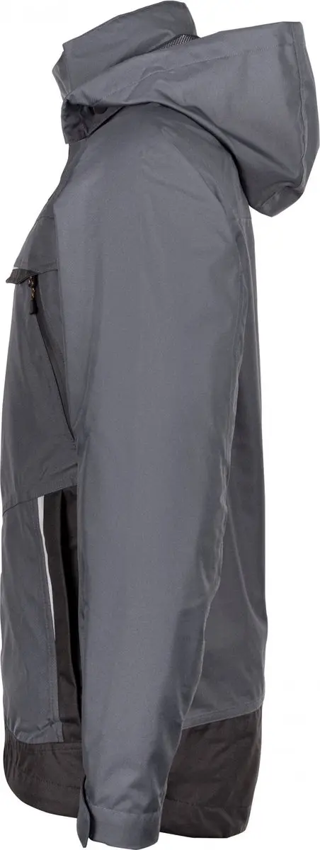 Jobman 1284 Shell Jack M - Grijs/Zwart