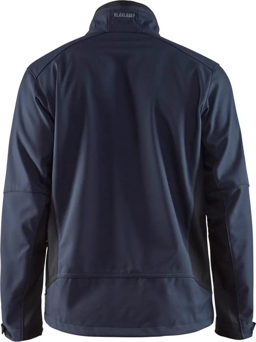 Blåkläder 4950-2516 Softshell Jack - 4XL - Donker Marineblauw/Zwart