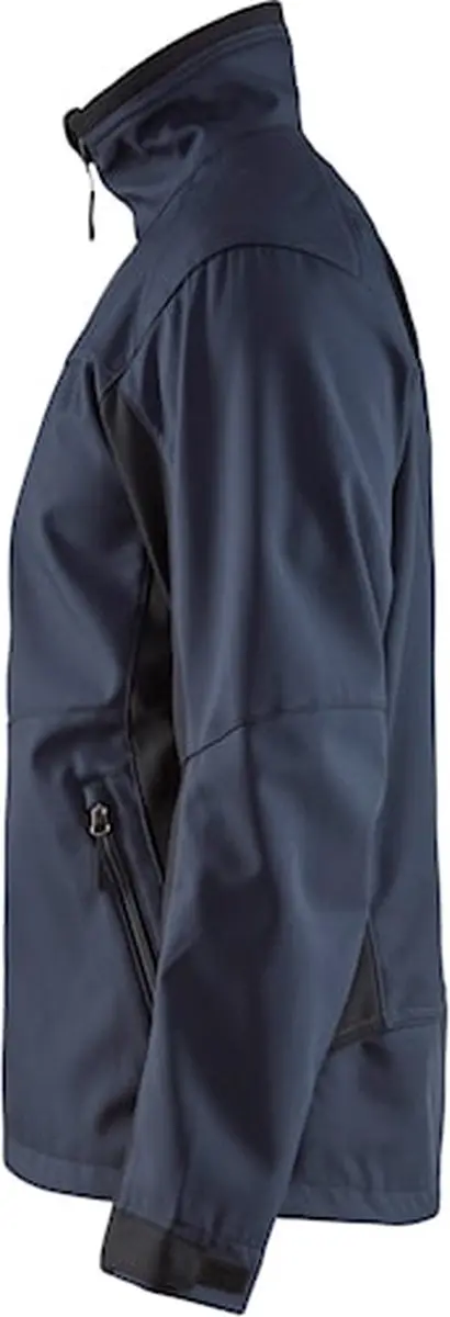 Blåkläder 4950-2516 Softshell Jack - 4XL - Donker Marineblauw/Zwart
