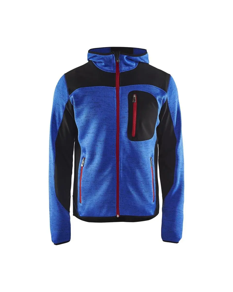 Blåkläder Gebreid Vest 4930-2117 - Dark Navy/Zwart - 3XL - afbeelding 6 van 6