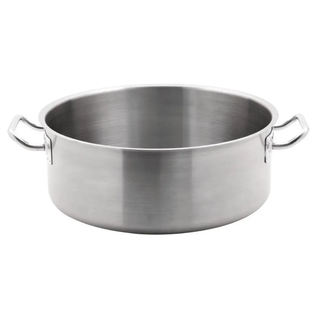 Vogue T187 RVS Kookpan 13L - Grijs