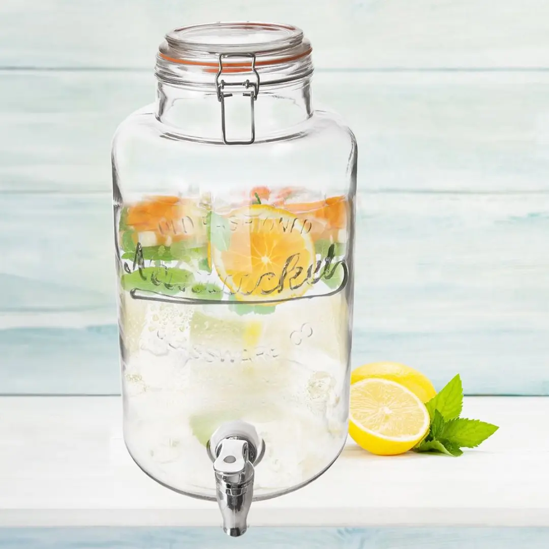 Orion Drankdispenser Glas 6,7L - Transparant - afbeelding 6 van 6