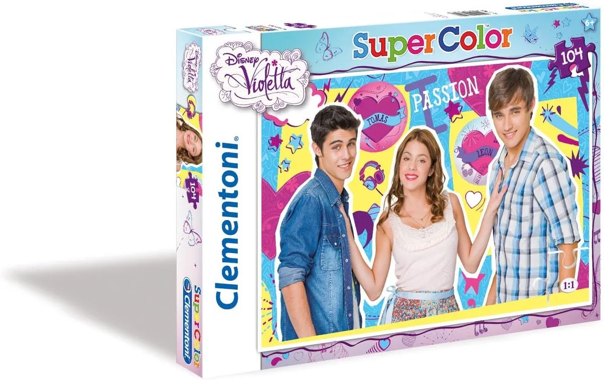 Clementoni Violetta Disney Puzzel 104-delig