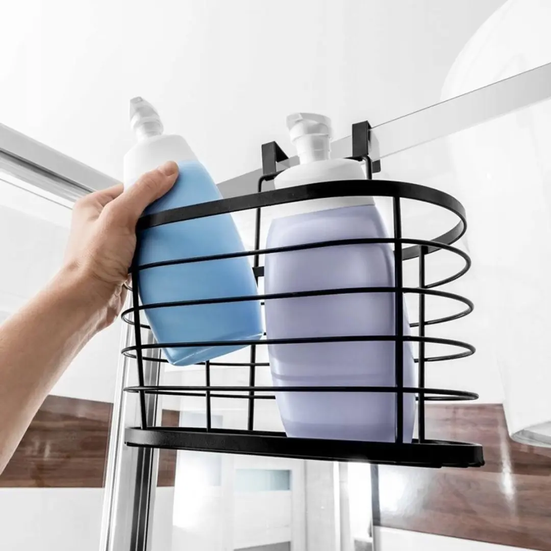 Orion Metalen Douche Organizer - Kastdeurplank Zwart