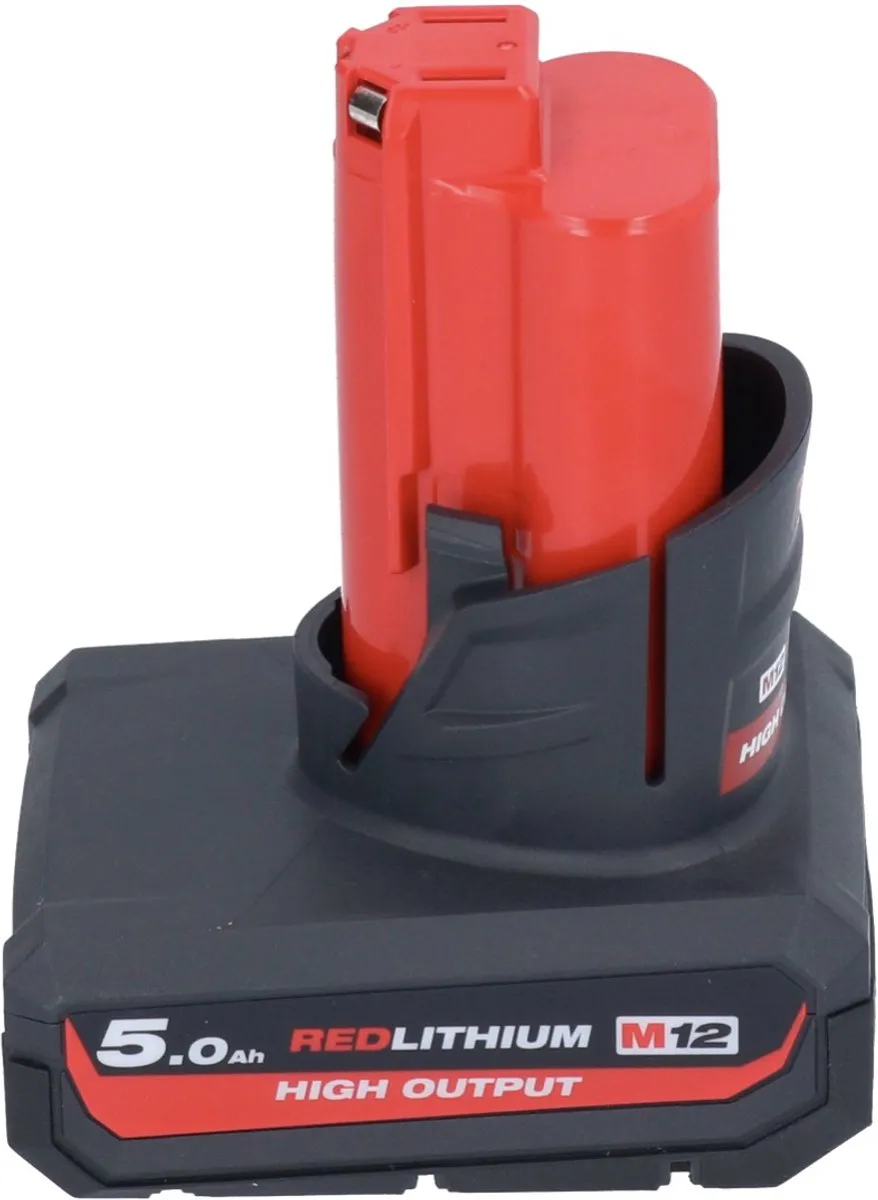 Milwaukee M12 HNRG-503 Startset - 3x HB5 5.0Ah Accu + C12C Lader - afbeelding 3 van 5