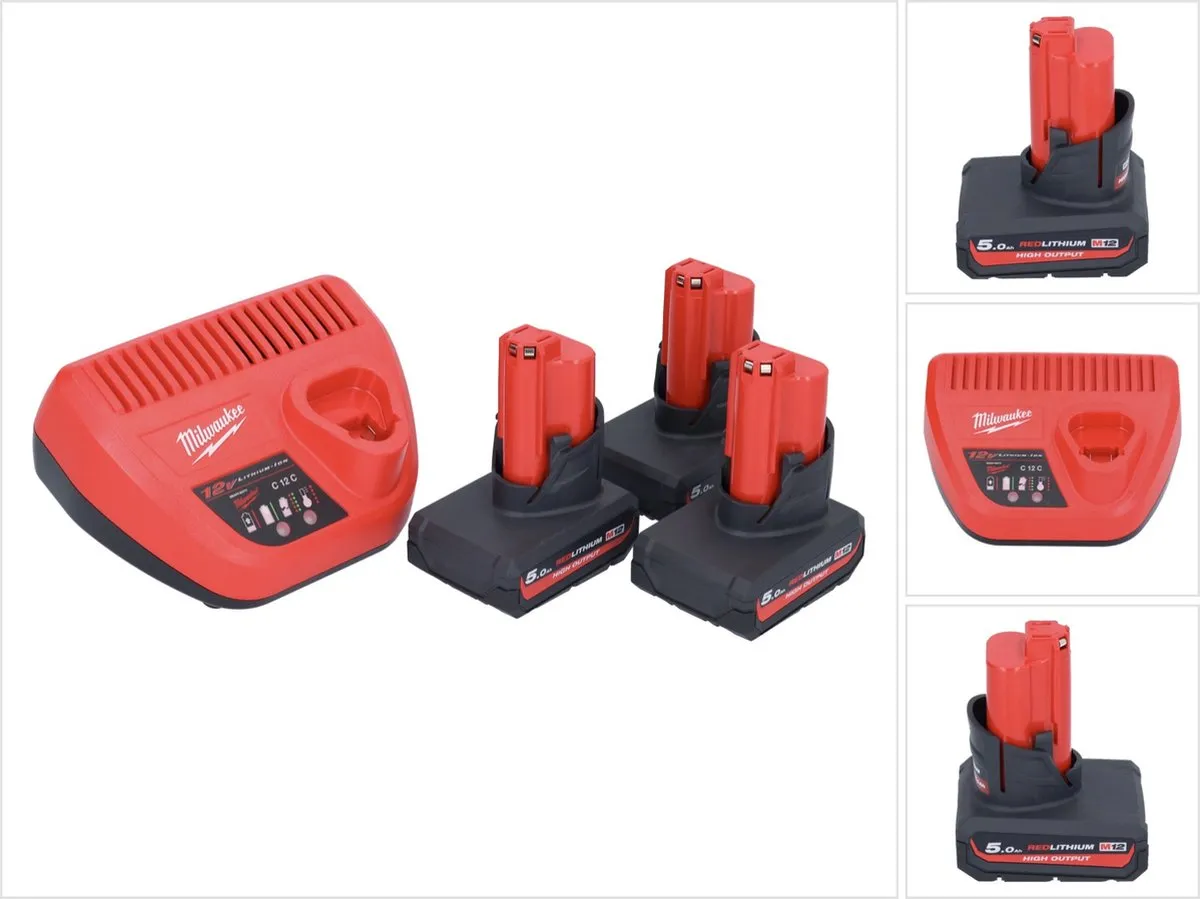 Milwaukee M12 HNRG-503 Startset