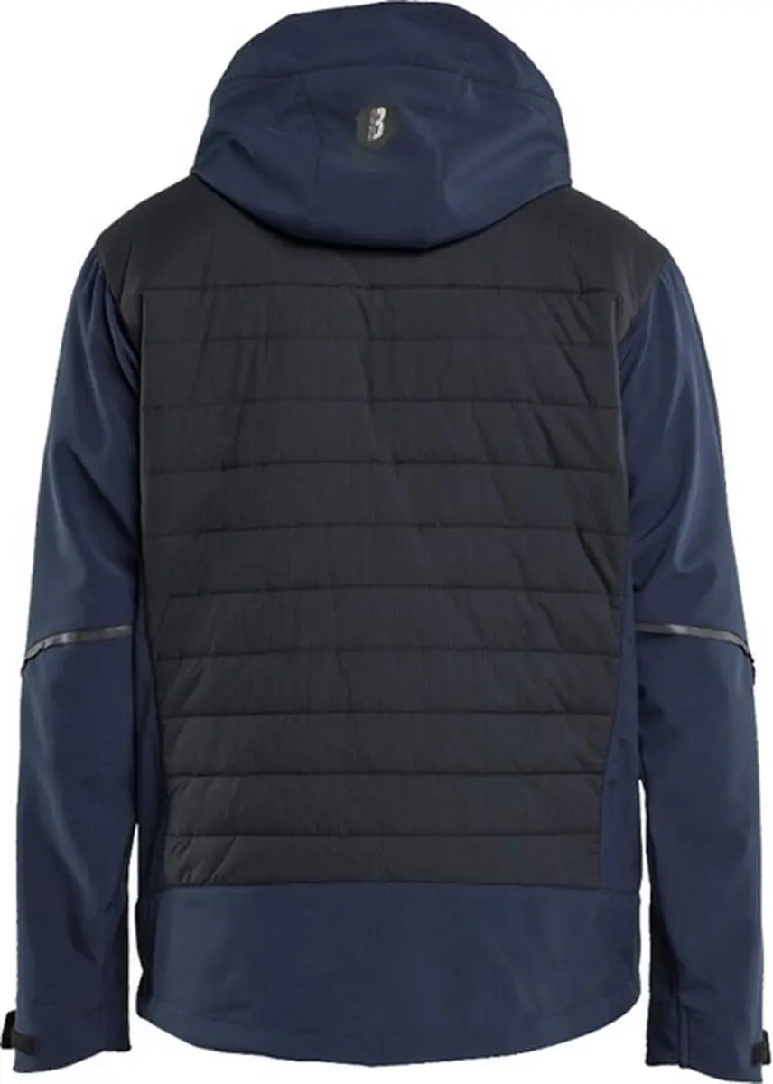 Blåkläder 4743 Hybride Jack - M - Blauw/Zwart