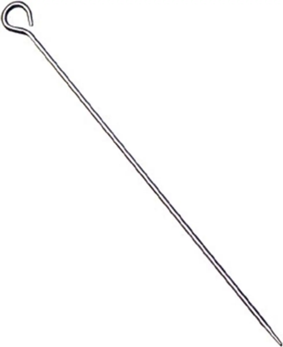 Vogue RVS Spies 25.5cm - Zwart