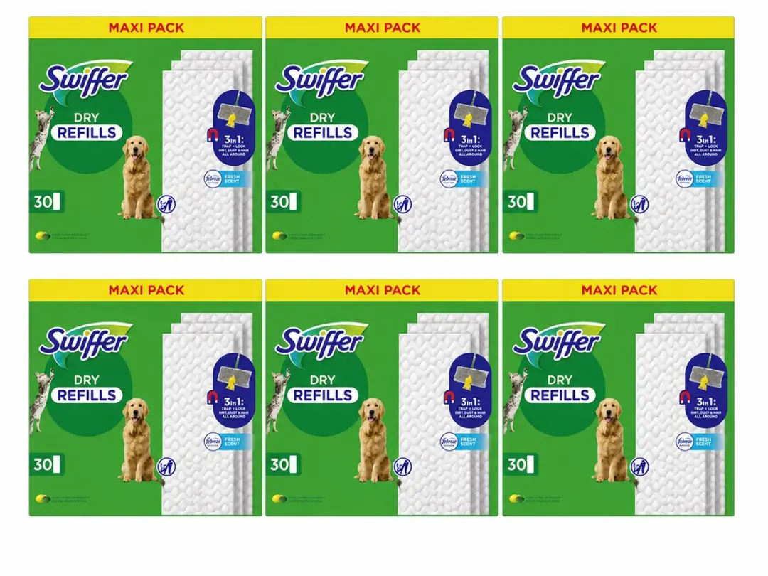 Swiffer Dry Refills Vloerdoekjes 180 Stuks