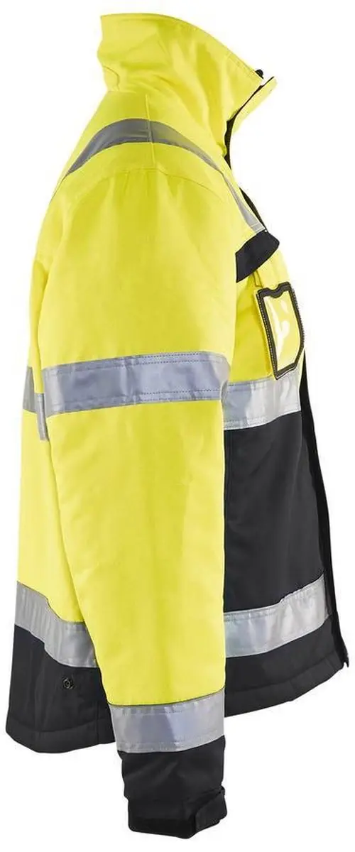 Blåkläder 4862-1811 Winterjas - High Vis Geel/Zwart - 4XL