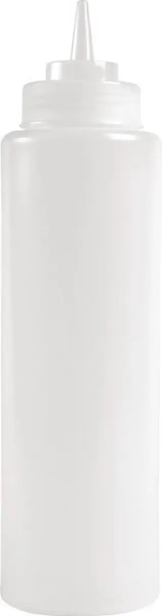 Vogue Knijpfles 34cl - Transparant
