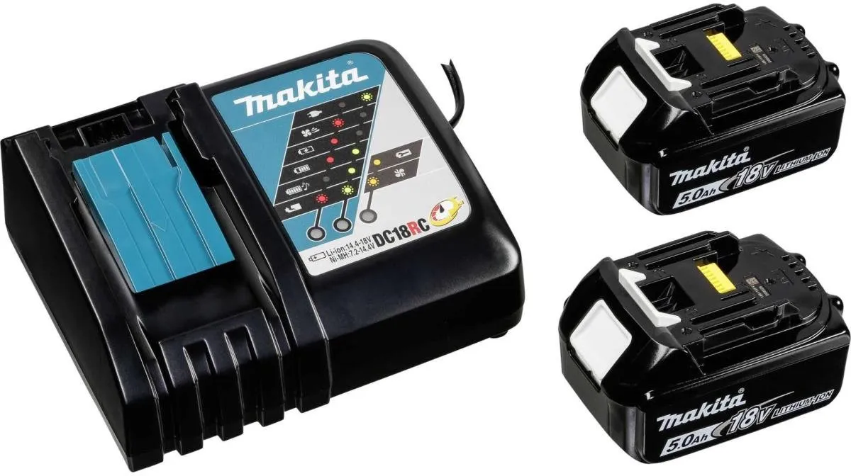 Makita DPJ180RTJ Lamellenfrees - 2x 5.0Ah