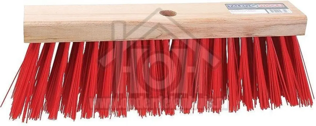 Talen Tools Kunststof Bezemborstel Rood 35cm