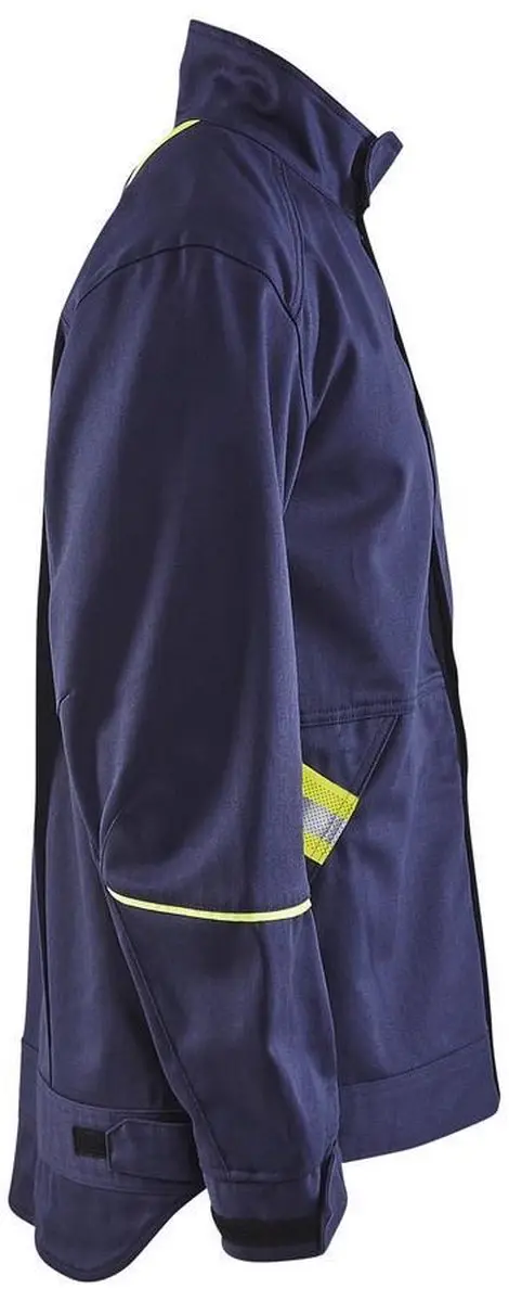 Blåkläder 4801-1501 Lasjack Marineblauw/Geel - XXXL