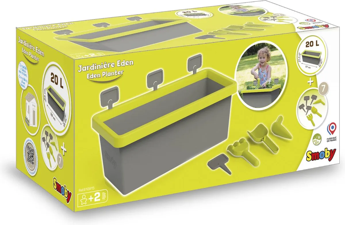 Smoby Plantenbank 7600810915 - Speelhuisaccessoire - vanaf 2 jaar