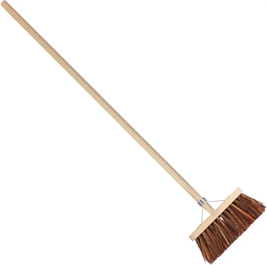 Talen Tools Bezem 28cm Natuurvezel - Meerkleurig