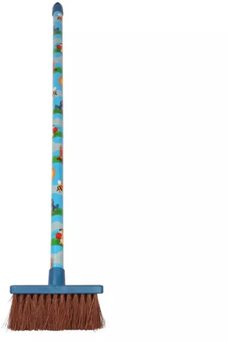 Talen Tools Kinderbezem Kunststof - Blauw