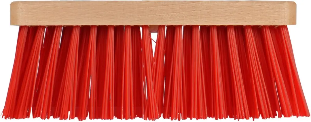 Talen Tools Bezem Kunststof Rood 28cm