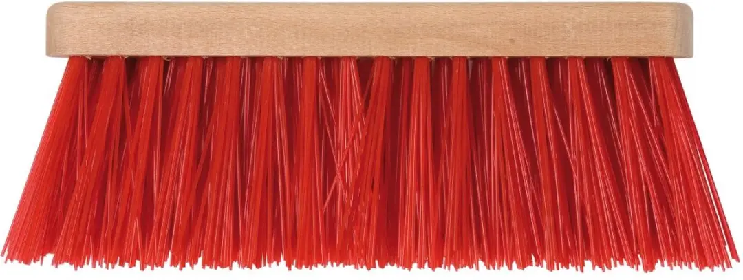 Talen Tools Bezem Kunststof Rood 28cm
