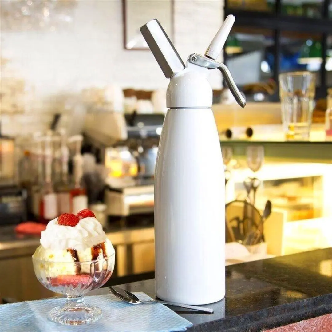 Vogue Slagroomapparaat 1L - Wit - afbeelding 6 van 6