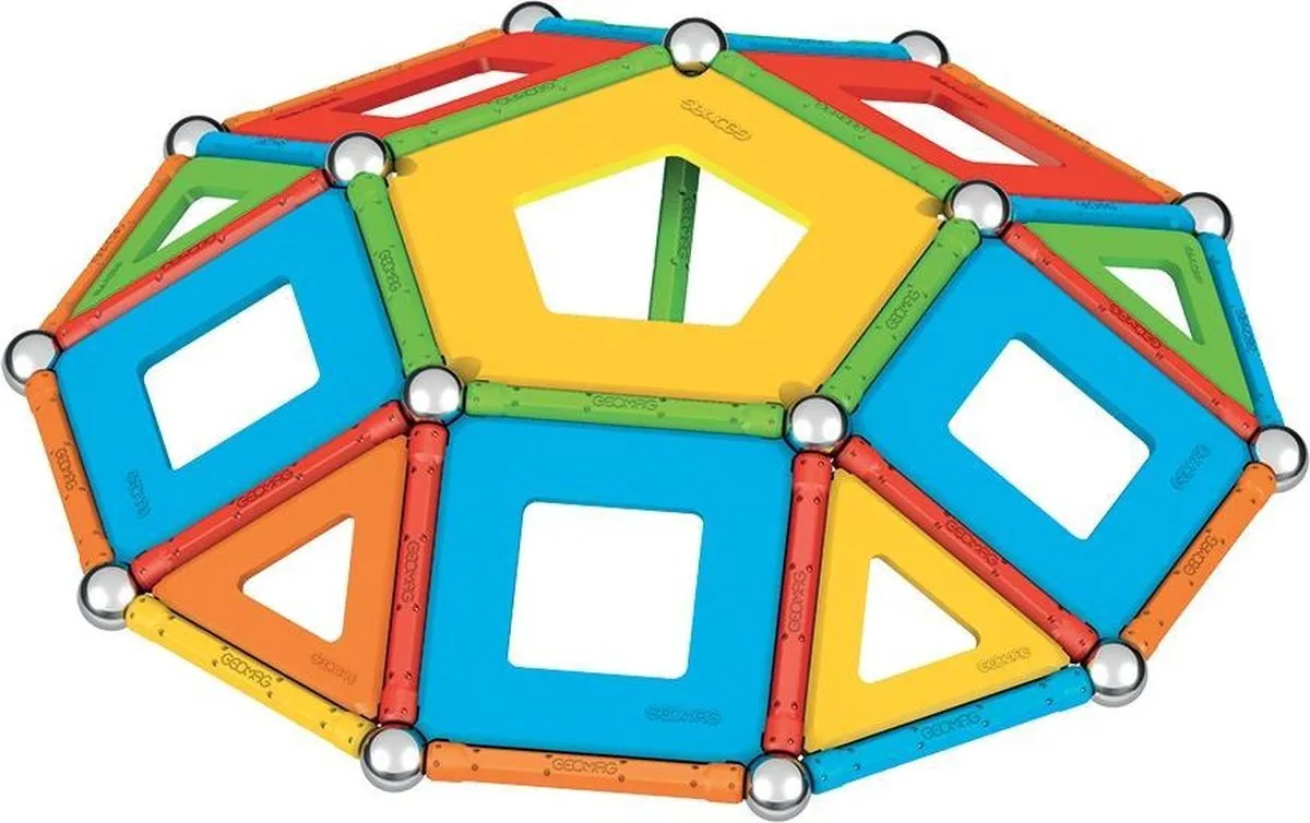Geomag Super Color Constructiesysteem 78 Stuks - Multikleur