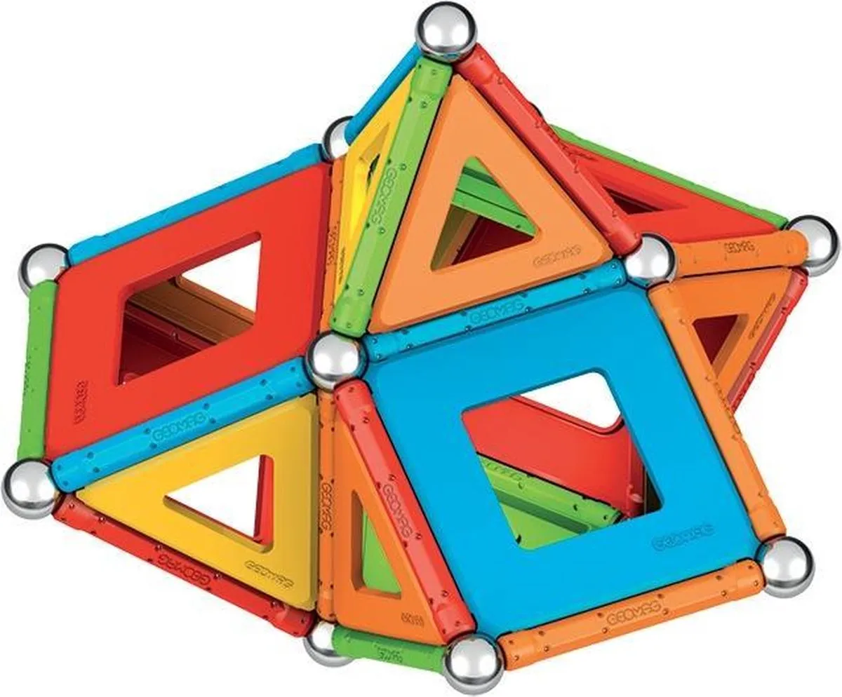 Geomag Super Color Constructiesysteem 78 Stuks - Multikleur