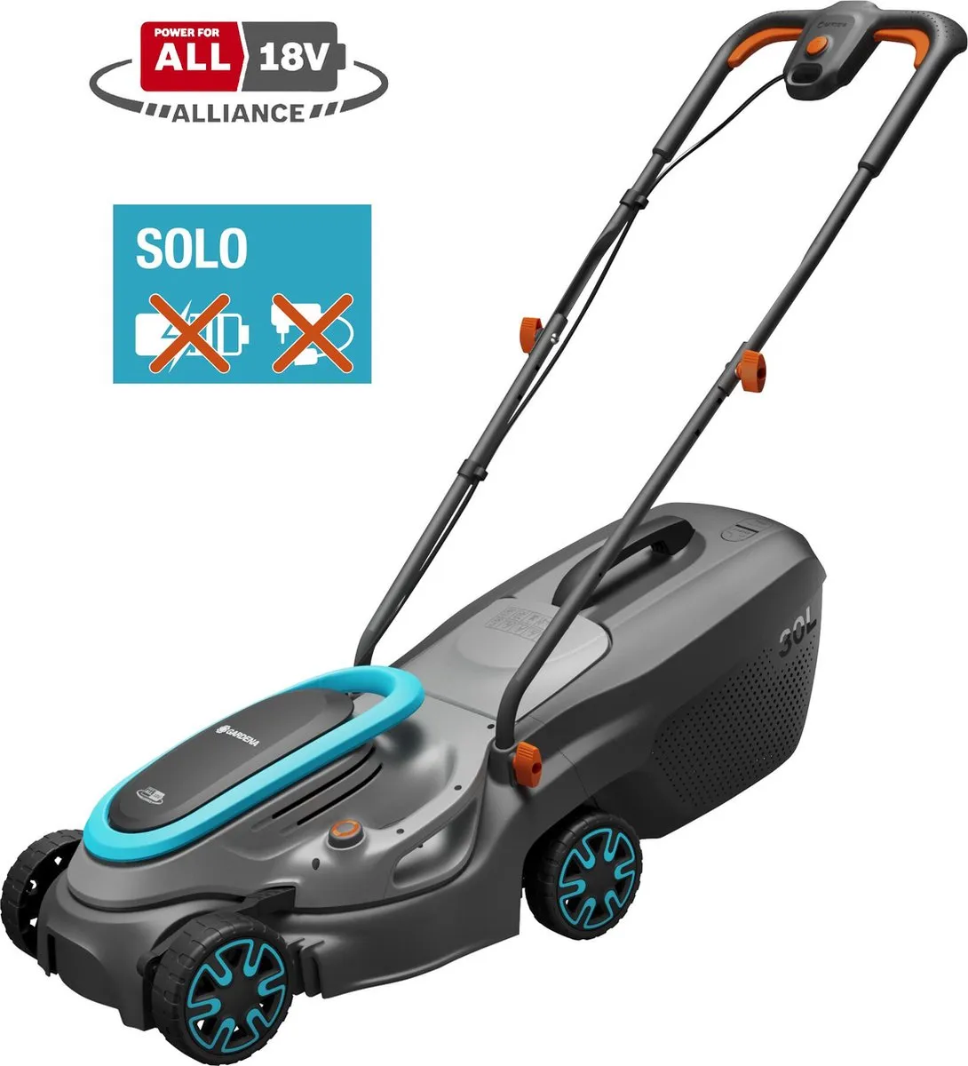 Gardena PowerMax 32/18V Grasmaaier
