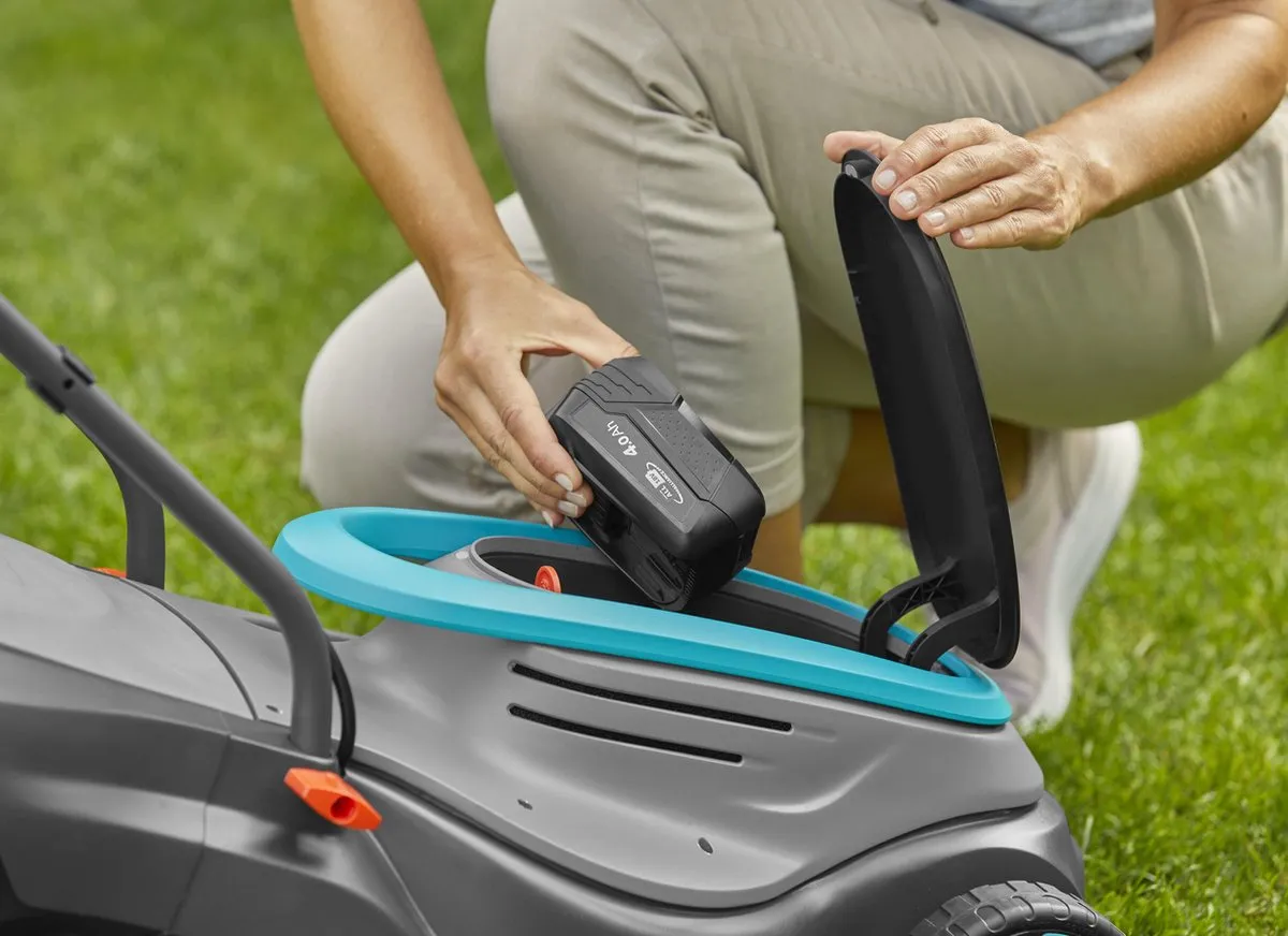Gardena PowerMax 32/18V Grasmaaier - 32cm Snijbreedte