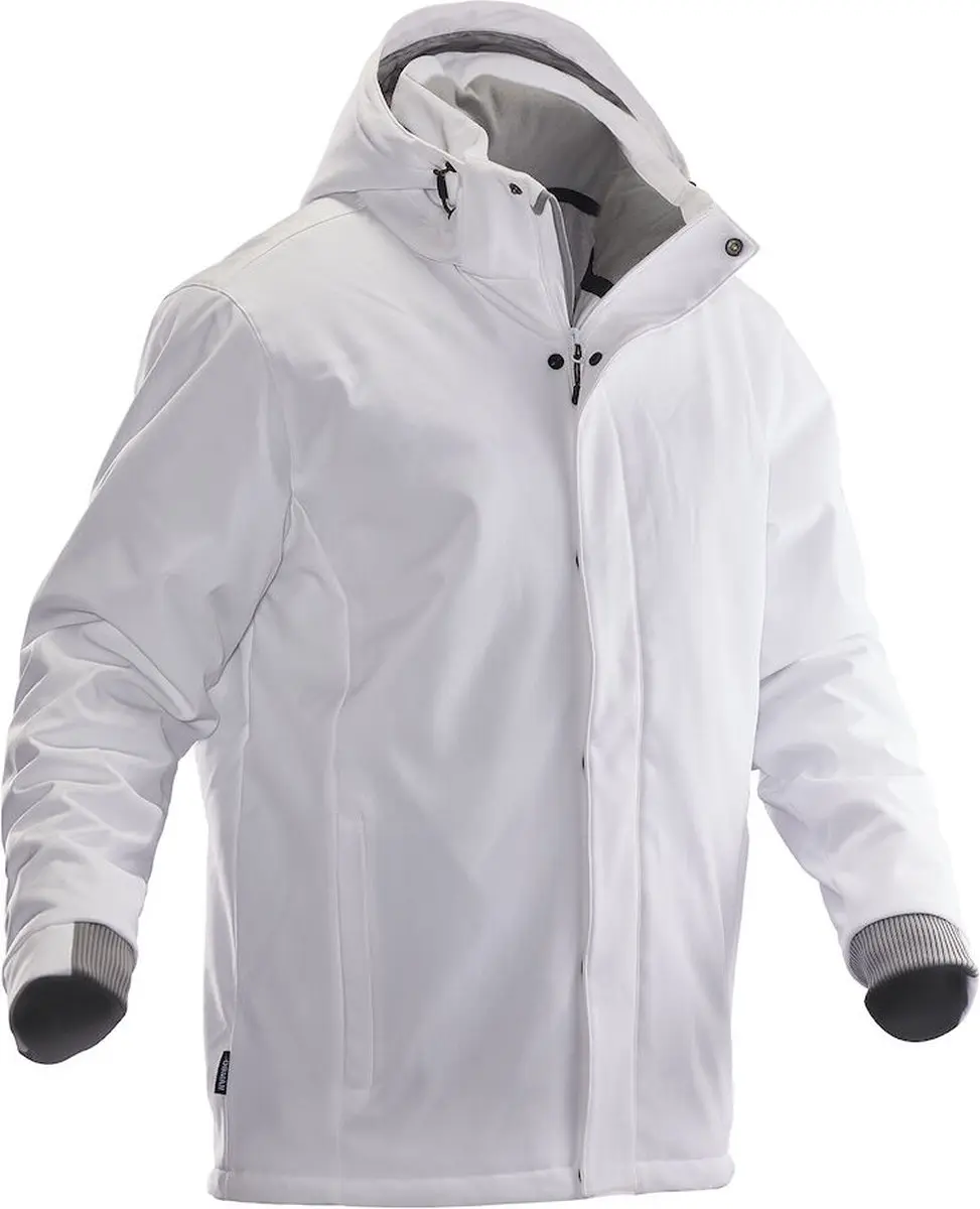 Jobman Schilders Softshell Jas Heren - Wit - XS