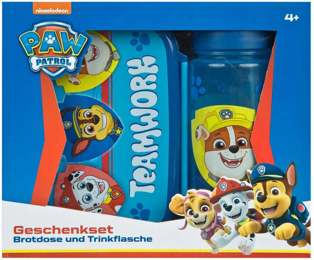 PAW Patrol Undercover Broodtrommel & Drinkfles Multikleuren