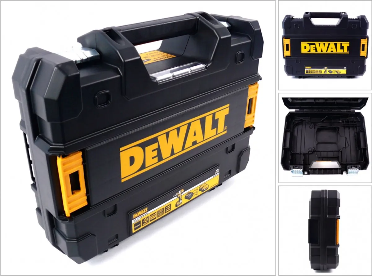 DeWalt TSTAK Gereedschapskoffer N312360 - Geel/Zwart