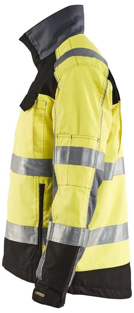 Blåkläder Winterjas High Vis Mt XL - Geel/Zwart