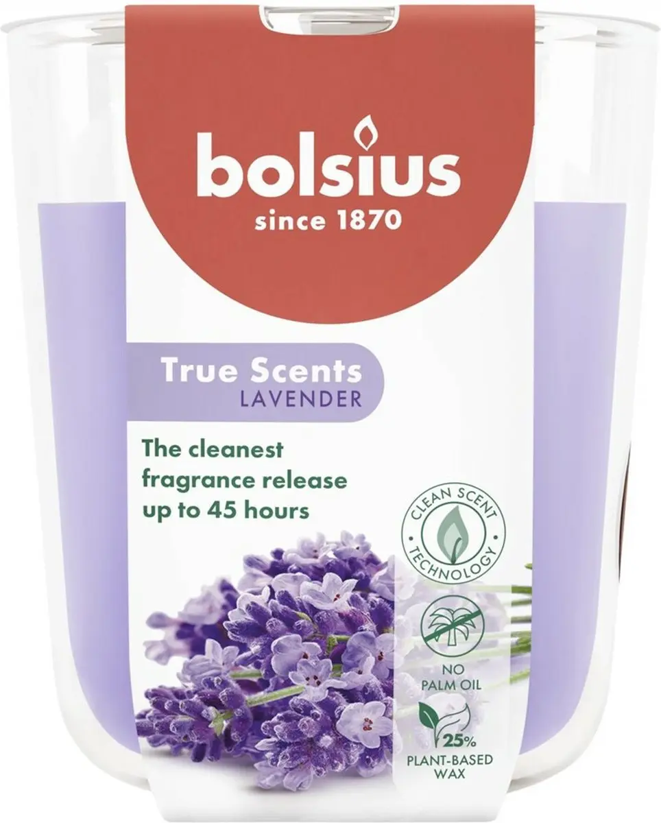 Bolsius True Scents Lavender Geurkaars