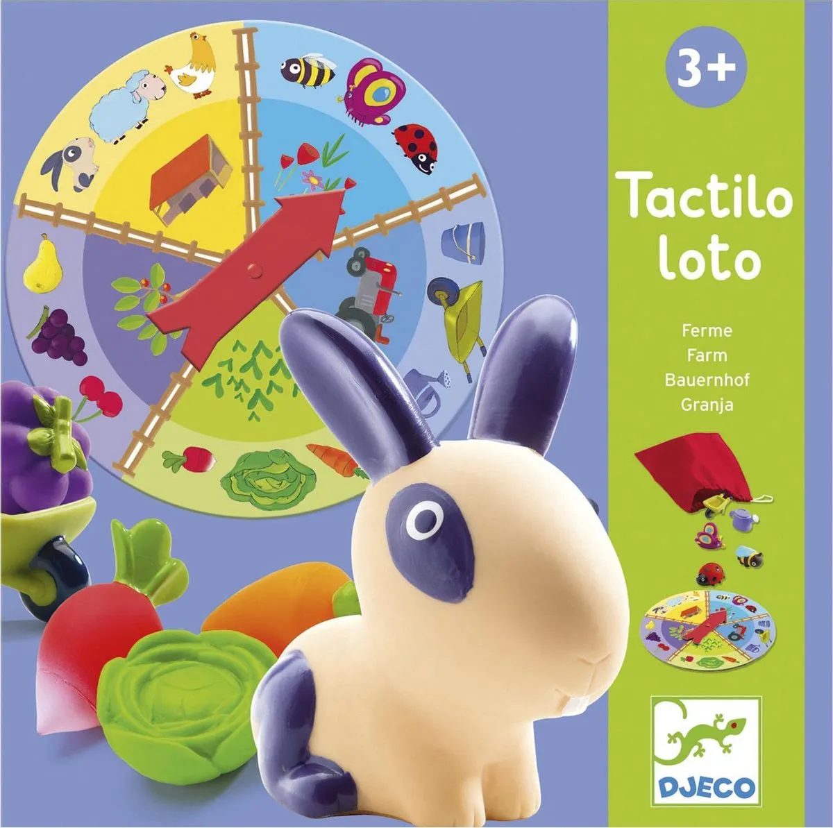 Djeco Tactilo Lotto Boerderij DJ08135