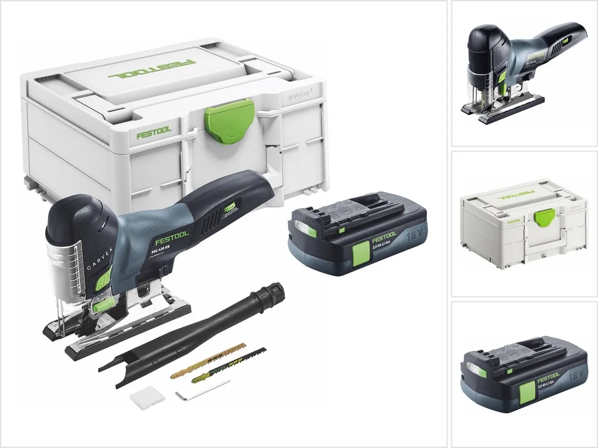 Festool CARVEX PSC 420-Basic Accu-Pendelzaag 18V