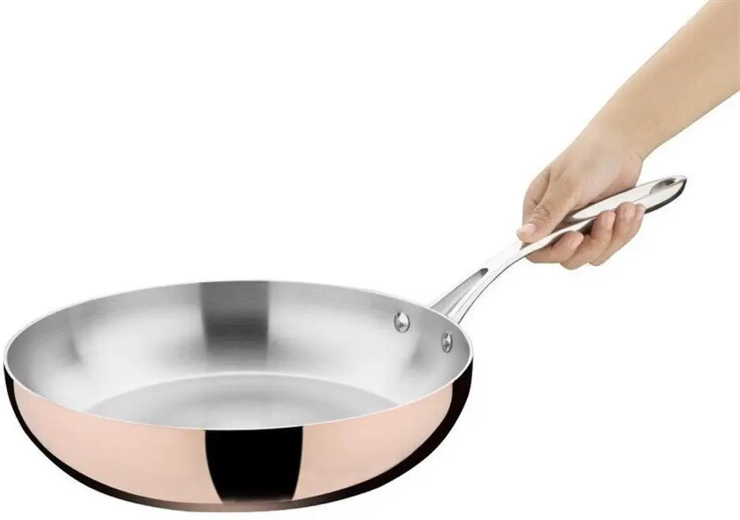 Vogue Tri-Wall Koperen Inductiekoekenpan 28cm