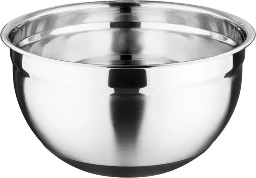 Vogue GG022 RVS Kom met Siliconen Bodem 5L