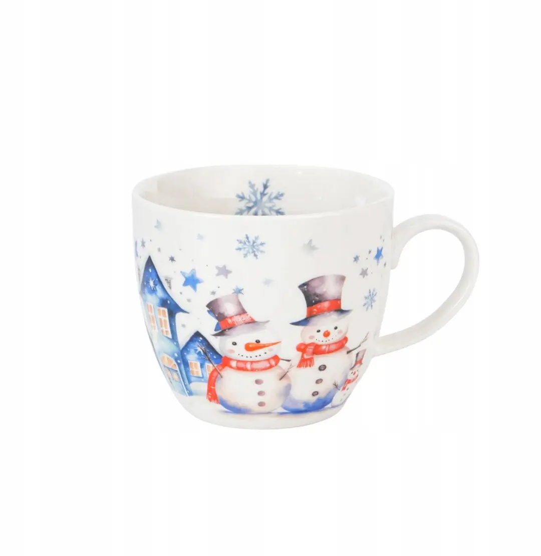 Duo Mok 460ml Crème-wit - Kerstcollectie