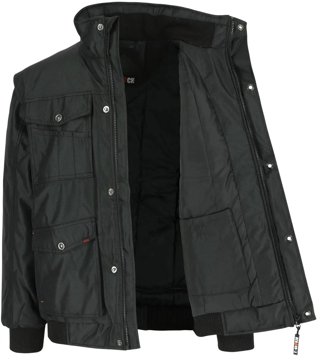 Herock Balder Pilotjack Werkjas M - Zwart