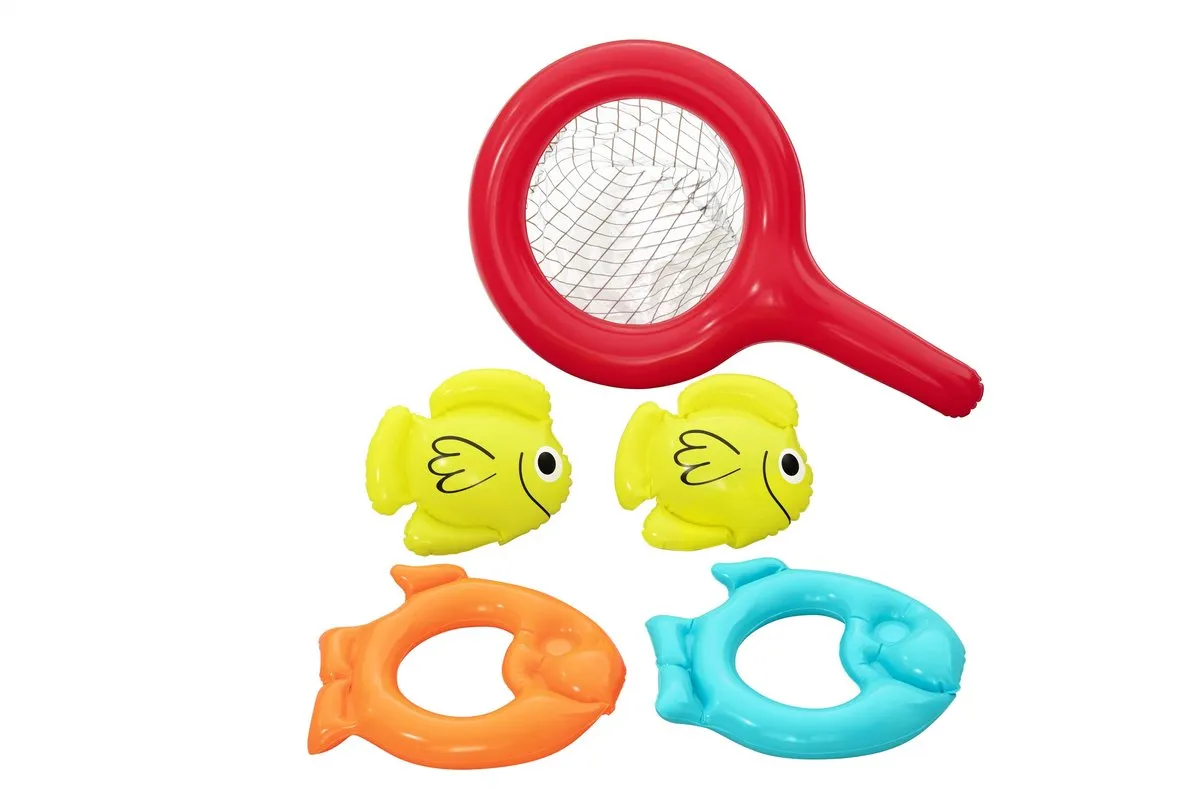 Bestway Later Gator 53169 Opblaas Speelcentrum - 163cm Groen/Multicolor - afbeelding 6 van 6