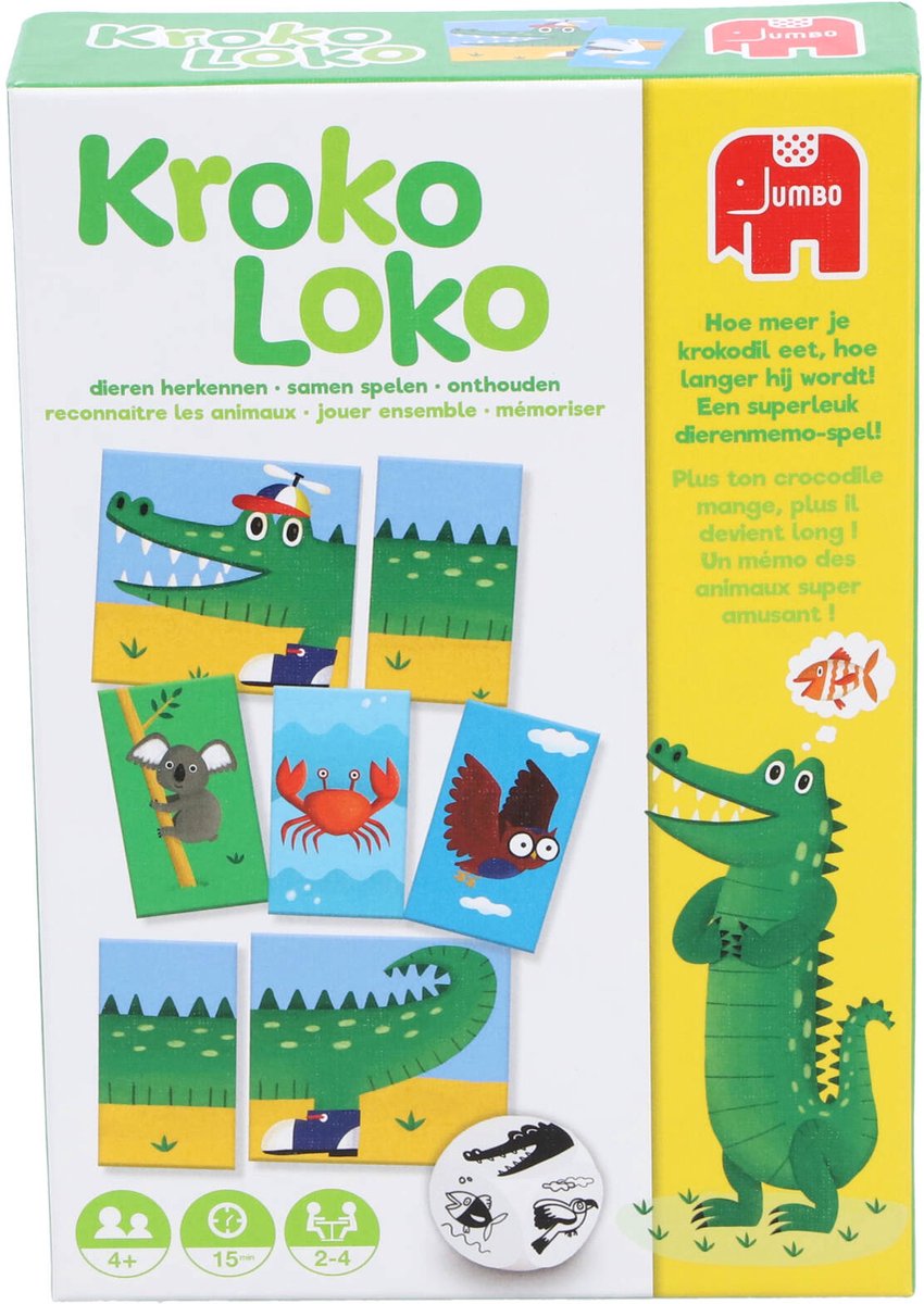 Jumbo - Kroko Loko- Nederlandstalig Kinderspel
