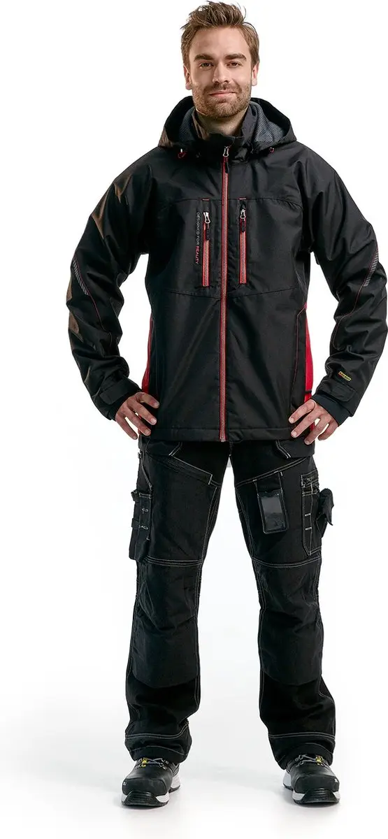 Blåkläder 4890 Lichtgewicht Winterjas - Rood - Maat XL