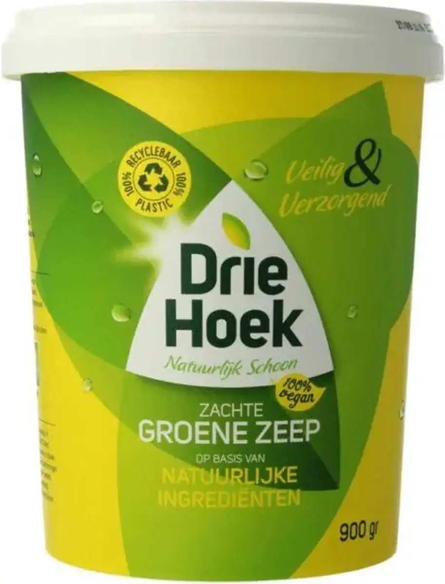 Driehoek Zeep Assortiment 5 Stuks - Groen
